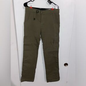 Prana Men's Green Cargo Hiking Pants